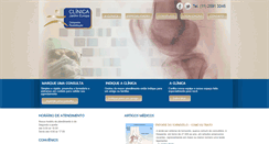 Desktop Screenshot of clinicajardimeuropa.com.br